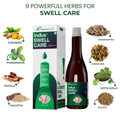 Indus Swell Care Herbal Swelling Support Juice 500 ML | Helps Maintain Joint Comfort, Fluid Balance & Mobility | Ayurvedic Wellness Formula