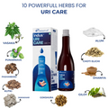 Indus Uri Care Herbal Uric Acid Support Juice 500 ML | Helps Maintain Uric Acid Balance & Joint Comfort | Ayurvedic Wellness Formula