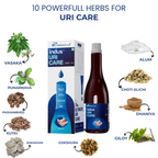 Indus Uri Care Herbal Uric Acid Support Juice 500 ML | Helps Maintain Uric Acid Balance & Joint Comfort | Ayurvedic Wellness Formula
