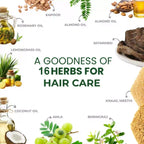 Indus Hair Care Herbal Hair Oil 100 ML | Promotes Healthy Hair Growth, Reduces Hair Fall & Adds Shine | Ayurvedic Formula